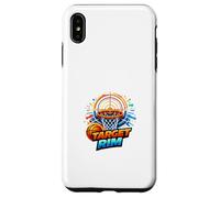 Basketball Target Rim Precision Aim Court Focus Design Coque pour iPhone XS Max