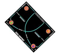 Basketball Training Mat - Dribbling Agility Ladder Pad | Indoor Outdoor Non-Slip Silent Practice Mat | Ideal For All Ages Speed Strength Coordination Improvement