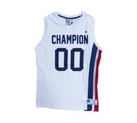 Basketball Type Debardeur Champion Homme Mesh "reverse Weave" Blanc/royal/rouge UNICO XL