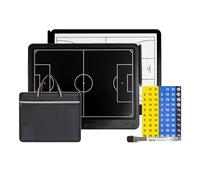 Basketball White Board for Coaches, Soccer Coaching Board, One-Click Erase & Lock, Complete Accessories, Compact Durable Build, Double-Sided Use, for Teaching