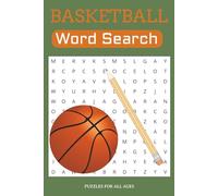 Basketball Word Search Puzzle Book: Word Searches with Easy to Read Print about Game, Rules, Players and More | 6x9 inches, 110 pages |50+ Puzzles ... Gift for Vacation, Holidays and Relaxation