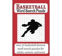 Basketball Word Search Puzzle book: Word Searches with Easy to Read Print about the Game of Basketball. Find words related to college basketball, the ... events |6x9 inches, 110 pages | 50+ puzzles