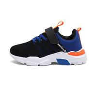 Baskete Enfant Garcon Fille Chaussures Garçon Sneakers Chaussure de Course Léger Chaussure Running Shoes Respire Respirant Outdoor Sneaker pour Le Sport et L'athlétisme (04 Blue, 35.5)