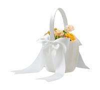 basketPour Garçons pour Mariages - Western rusticBowknot Wedding Basket- Western rusticGirl Paniers Vintage Flower Girl Paniers rusticActivité Romantique Bride PETILE FLORALI Chante Canda