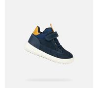 Geox Bébé garçon B HYROO Boy Bottine, Navy/Ochre, 21 EU