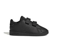 Baskets à crochets et boucles enfant adidas Advantage Court Two Noir 24 Unisex
