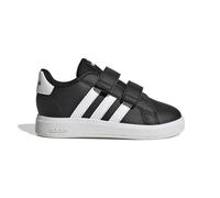 Baskets Ã crochets et boucles grand court enfant adidas Noir 20