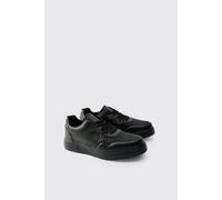 Baskets à empiècement en mesh homme - noir - 42, noir