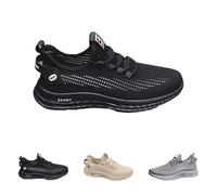 Baskets à enfiler pour homme - Confortables - Chaussures de sport - Chaussures de course - En maille - Légères - En tissu léger - Pour la gym, le fitness, l'extérieur - Légères et respirantes