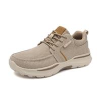Baskets À Enfiler Pour Hommes Chaussures Diabétiques Chaussures De Course Chaussures Hallux Valgus Pour Pieds Gonflés, Antidérapantes Chaussures De Randonnée Chaussures Orthopédiques,Khaki-47 EU