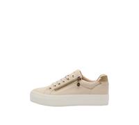 Baskets Ã fermeture Ã©clair et semelle en gomme femme s.Oliver Beige 40