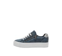 Baskets à fermeture éclair et semelle en gomme femme s.Oliver Bleu 37