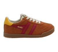 Baskets à lacet en daim enfant Gola Elan Rose 31