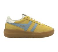 Baskets à lacet en daim femme Gola Athena Jaune 37