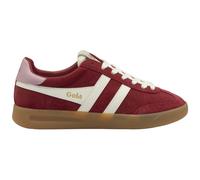Gola Baskets Cyclone femme à lacets en daim Bordeaux 37