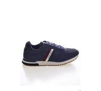 Baskets à logo cousu - Teddy Smith - Sneakers - Bleu - Lacets - Mixte 41