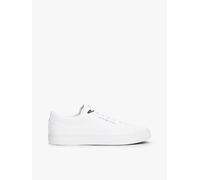Tommy Hilfiger Baskets Vulcanisées Homme Core Low en Cuir, Blanc (White), 41