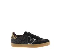Baskets Ã paillettes et imprimÃ© animal femme Victoria BerlÃn Ciclista Noir 35