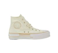 Baskets à plateforme montantes femme Converse Chuck Taylor All Star Outline Sketch Beige 38