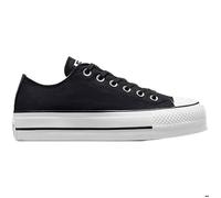 Baskets à plateforme pour Converse Chuck Taylor All Star Lift Ox, Noir, Femme 37