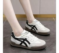 Baskets à plateforme pour filles et garçons, nouvelle arrivée printemps et automne 2025. Chaussures de sport décontracté pour étudiants, polyvalentes chaussures de skate blanches, chaussures de format