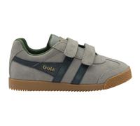 Baskets à scratch enfant Gola Harrier Strap Trainer Gris 33
