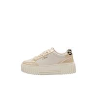 Baskets Ã semelle plateforme avec dÃ©tail lÃ©opard femme s.Oliver Beige 37