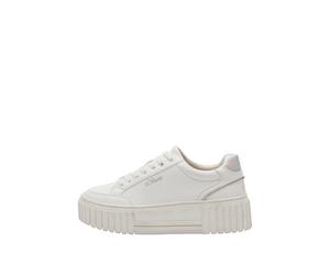 Baskets Ã semelle plateforme avec dÃ©tail lÃ©opard femme s.Oliver Blanc 38