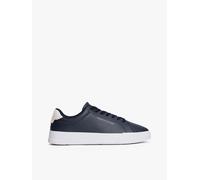 Tommy Hilfiger Baskets Homme Detail Essential en Cuir, Bleu (Desert Sky), 44