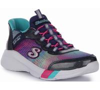 Baskets À Talon Prism de Skechers Filles Multicolores UK 1-14