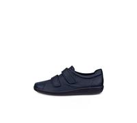 ECCO Baskets basses femme Soft 2.0 Velcro Marine Taille 42