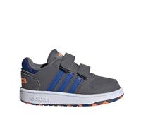 Baskets - Adidas - Hoops 20 Cmf I - Gris - Mixte - Bébé - Plat - Synthétique - Lacets 22