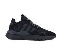 Baskets Adidas Nite Jogger J - ADIDAS - Noir - Mixte - Adulte - Textile - Lacets - Plat 38