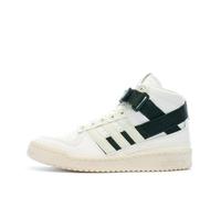 Baskets Adidas Originals Forum Mid Parley Blanc Homme - Textile - Lacets 36