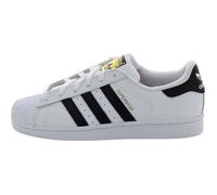 Baskets ADIDAS ORIGINALS Superstar Blanc/Noir - Femme - Cuir - Lacets 38