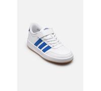 Baskets basses enfant filles adidas BREAKNET 3.0 EL C Blanc 33