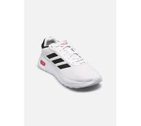 adidas Homme Cloudfoam Comfy Shoes Chaussures, FTWR White/Core Black/Better Scarlet, 41 1/3 EU