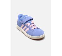 adidas Grand Court 00s Shoes Children Chaussures, Blue Fusion/Clear Pink/Core White, 28 EU