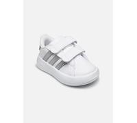 Basket Bébé Garçon En Textile Velcro Classiqu Blanc White 21