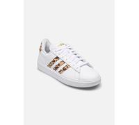 Adidas Womens Grand Court Sneakers Wht/Leop 6 (39.3) Female