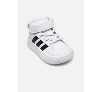 Baskets montantes enfant garcons adidas GRAND COURT MID I Blanc 26