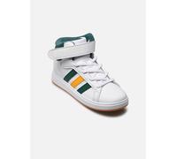 Baskets montantes enfant filles adidas GRAND COURT MID K Blanc 29