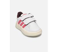 adidas Kids' Chaussure Disney Minnie Mouse Grand Court 2.0 BÉBÉS, Cloud White/Pink Fusion/Pure Ruby, 27