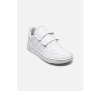 adidas Hoops Lifestyle Basketball Hook-and-Loop Shoes Chaussures de Gymnastique, Cloud White/Cloud White/Cloud White, 32 EU