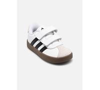 Chaussures adidas VL Court 2.0 blanc beige noir bébé - 21