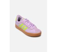adidas Femme VL Court 3.0 Shoes Chaussures, Powder Plum/Solar Slime/Lucid Lemon, 38 EU