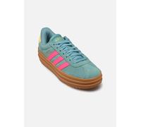 Adidas Femme VL Court Bold Shoes, Powder Teal/Shock Pink/Powder Yellow, 37 1/3 EU