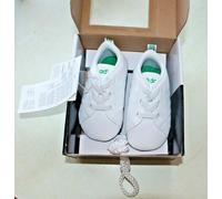 Baskets Adidas VS Advantage Crib blanche et verte neuves taille 20 (sm)