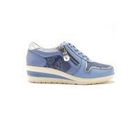 Baskets aérosemelle cuir femme Pédiconfort Bleu 39