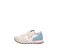 Baskets Ally Color Explosion pour fille en daim et nylon blanc, Blanc, 30 EU